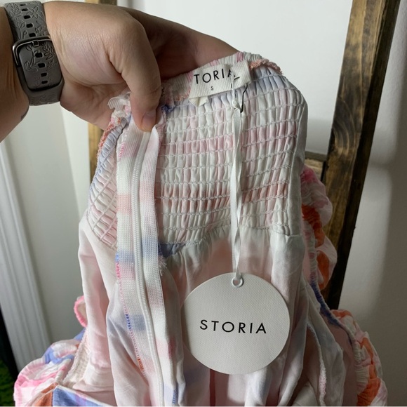 Storia Striped Mini Dress - Picture 2 of 6